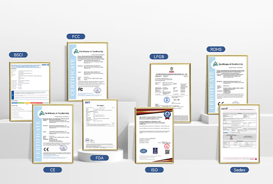 our certifications