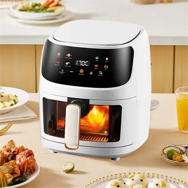 cylinder-shaped air fryer