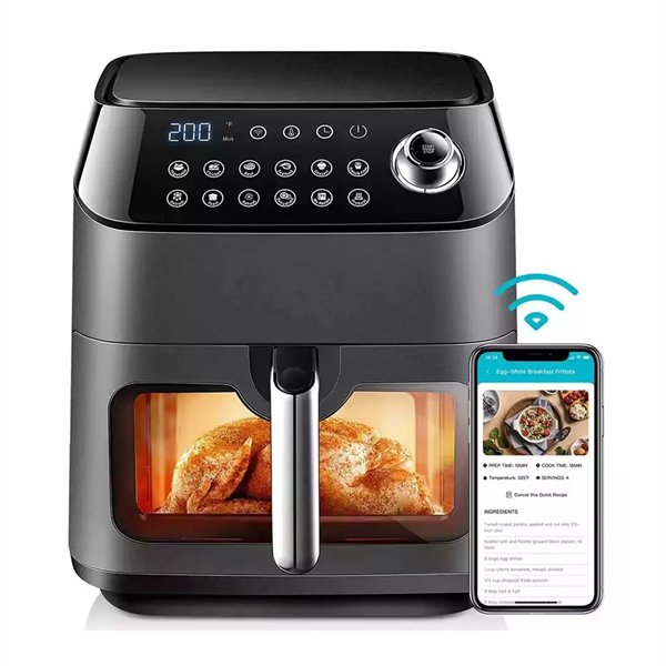 smart control air fryer