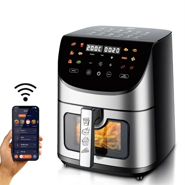 smart control air fryer