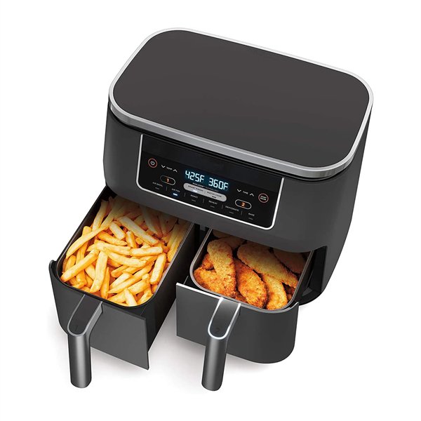 square-shaped air fryer
