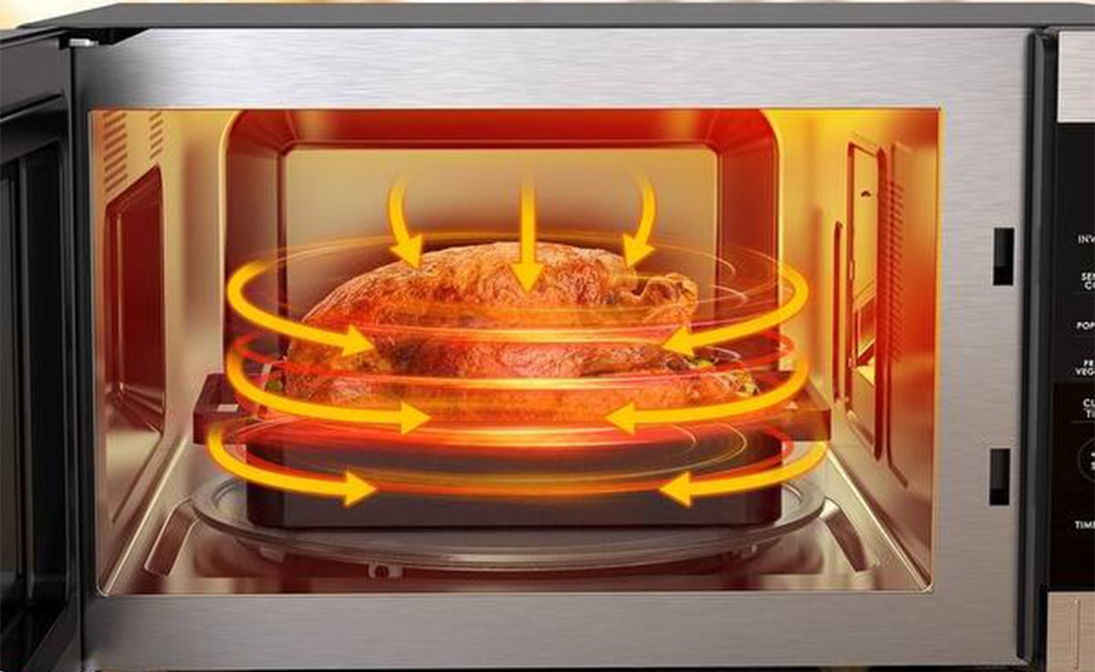 heating evenly